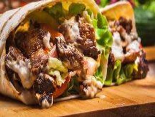 Menu dois kebabs