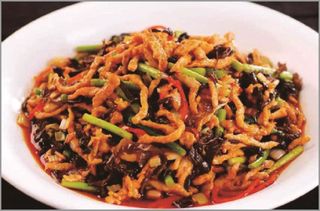 Porc cu aroma de peste