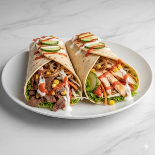 Rollo Kebab De Ternera O Pollo