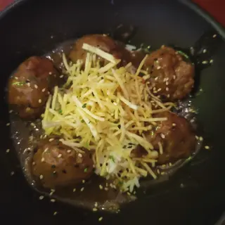 Wafu balls de wagyu