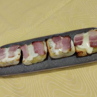 Pão de Alho com Bacon