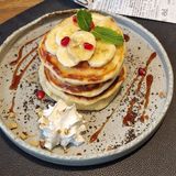 Panckes cu banana si sirop de artar