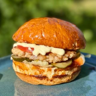 Chicken Cheese Burger