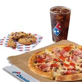 Mediana + 2 bebidas + cookies