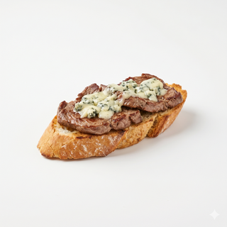 Montadito de Filete Y Roquefort