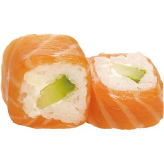 Uramaki Spicy salmón aguacate