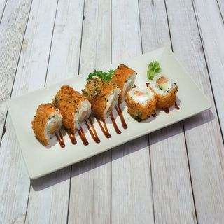 Uramaki Shichimi De Salmón (8 Uds.)