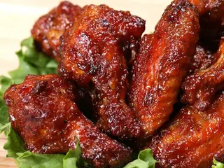 Alette di pollo con salsa BBQ 6 pezzi
