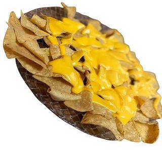 nachos con queso
