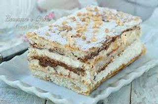 Millefoglie cioccolato bianco