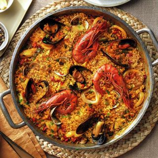 Paella de marisco