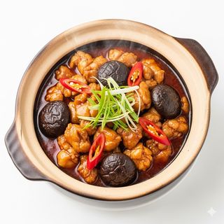 Pollo brasato in stile Huang Men 黄焖鸡