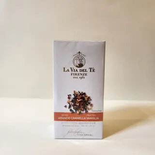 Infuso arancio cannella vaniglia astuccio filtri