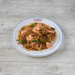 34.-Mi-Hong con gambas (fideos chinos)