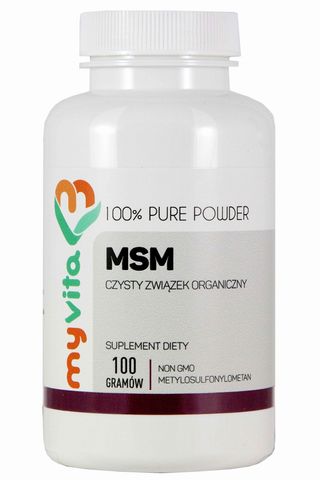 MSM organiczny związek siarki proszek 100g MyVita