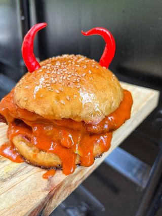 Ultimate Hot Chicken Burger