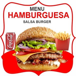 Menú Hamburguesa Doble