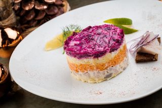 Салат "Сельдь под шубой" 