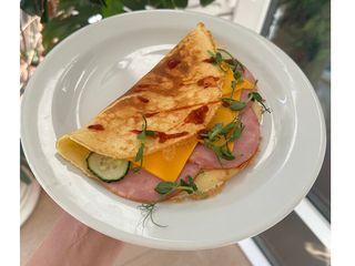 Омлет з шинкою