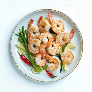Gambas Con Verduras