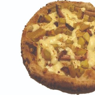 Pizza patate e porcini