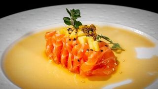 110. Carpaccio salmone