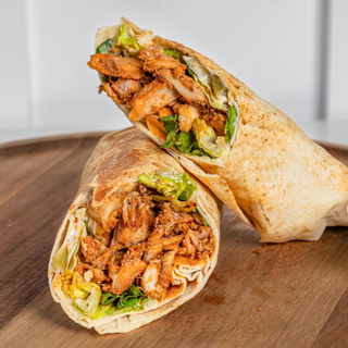 Chicken shawarma with Fries 