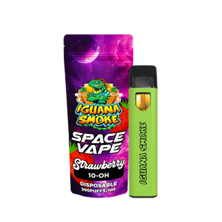 Space Vape Iguana Smoke  10-OH 1ml - Strawberry 