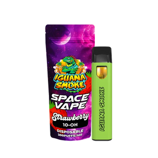 Space Vape Iguana Smoke  10-OH 1ml - Strawberry 