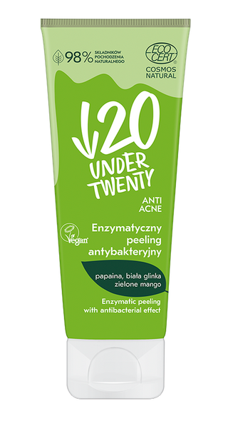 Peeling enzimatic cu efect antibacterian Under20, 75ml