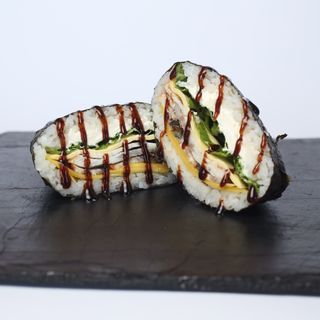 Суші-бургер з вугрем (240 г)