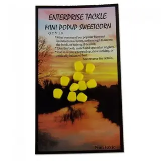 MINI POPUP SWEETCORN YELLOW UNFLAVOURED 10buc.