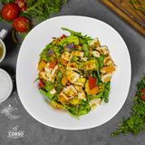 Salata cu linte si legume coapte