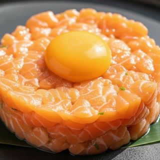 Tartar de salmón