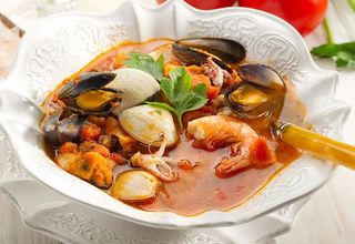 24 Zuppa con frutti di mare