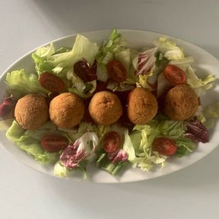 Polpettone Ai Formaggio di capra e noci 