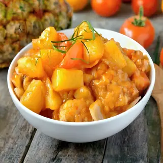 Pollo Con Piña