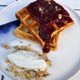 ვაფლი კენკრის ჯემით