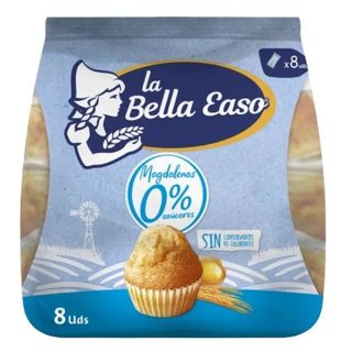 Magdalenas 0% Azúcares La Bella Easo 240 Gr.
