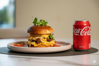 Doručak Viking burger  i Priganice sa sirom