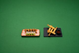 Dragon roll 8 + Ebi tempura