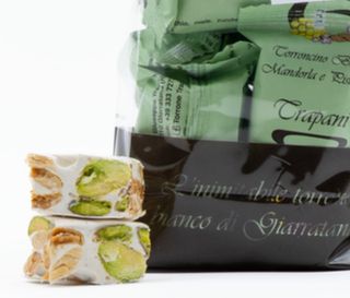 Torroncini bianchi mandorle e pistacchio confezione da 4