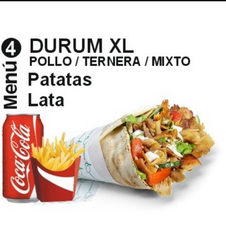Menú Durum XL