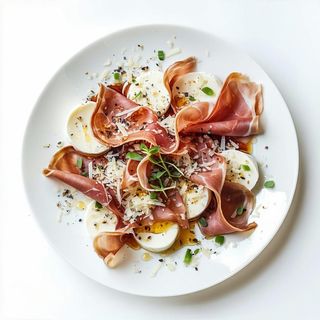 Piatto freddo con prosciutto crudo