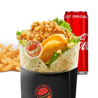 Menu Wrap Chick'n Roll