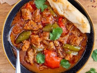 Beef jalfrezi
