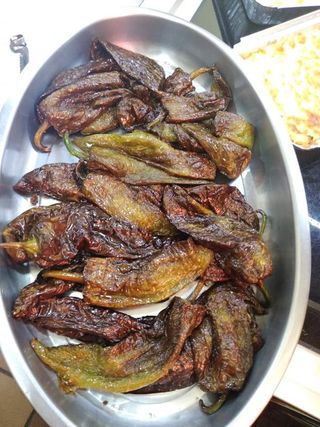 pimientos fritos ración