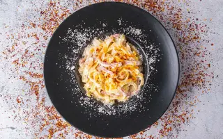 Chefs Style Carbonara Pasta