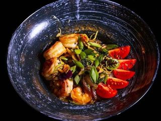 Удон з креветками