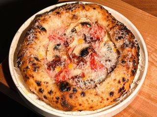 МІНІ піца з шинкою та грибами (225g)